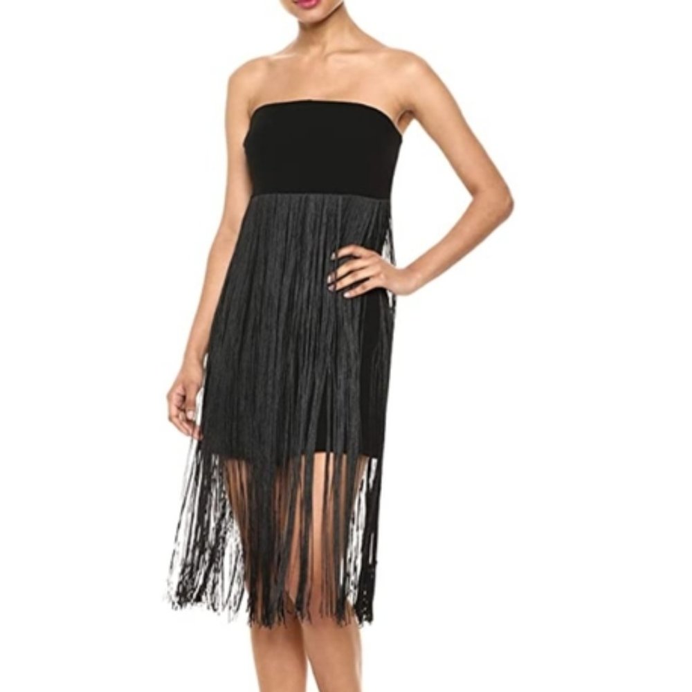 Ramy Brook Rikki Fringe Dress